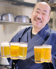 居酒屋店主の写真